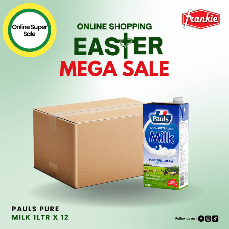 Pauls Pure Milk 1ltr x 12