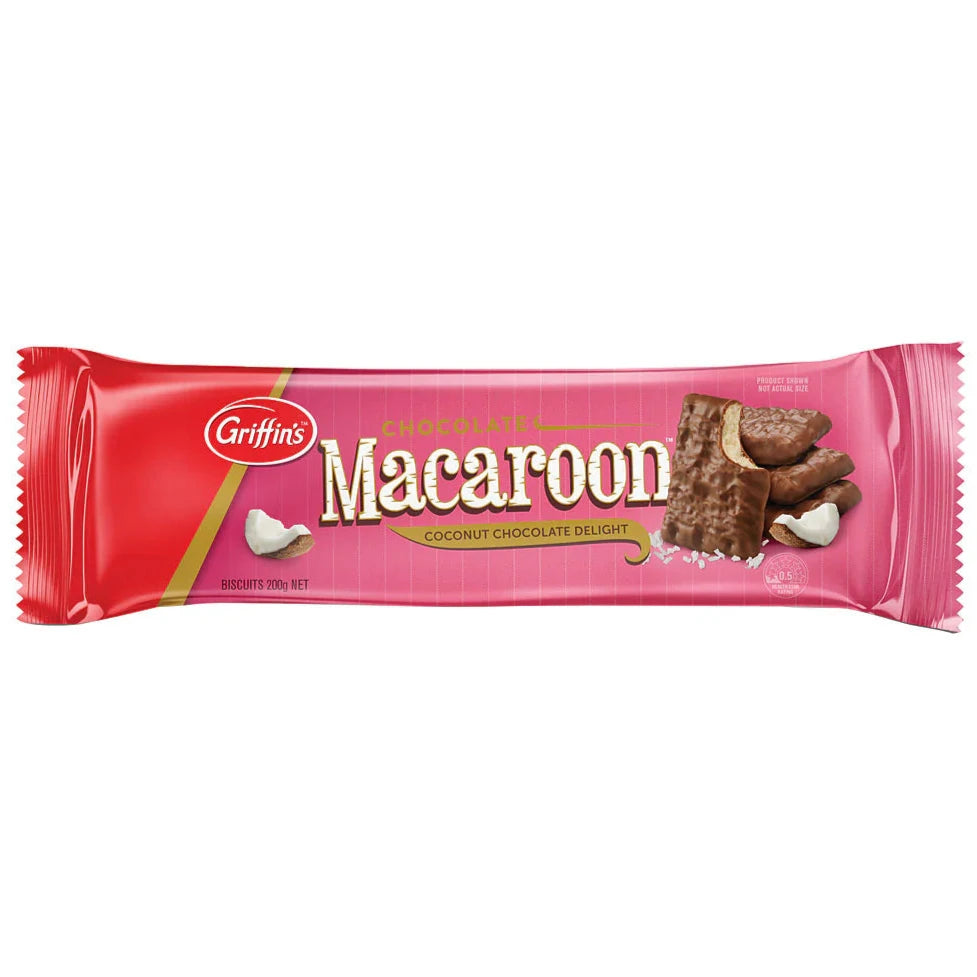 Griffins Macaroon Chocolate 200g