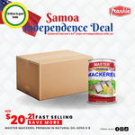 Master Premium Mackerel N/Oil 425g x 8 - Frankie Supermarket