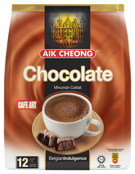 AIK Cheong Hot Choco Malt Drink 15'S - Frankie Supermarket