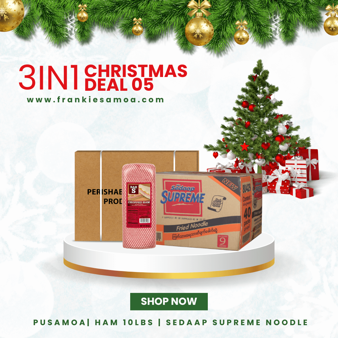 3IN1 Christmas Deal 05 - Pusamoa 15kg + Bar S Ham 10lbs + Pusa Saimi Supreme 91gx40