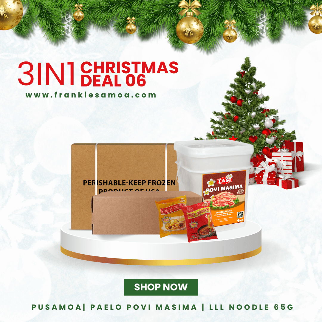 3IN1 Christmas Deal 06 - Pusamoa 15kg + Paelo Povi Masima 4kg +  Pusa Saimigi LLL Instant 65gx24