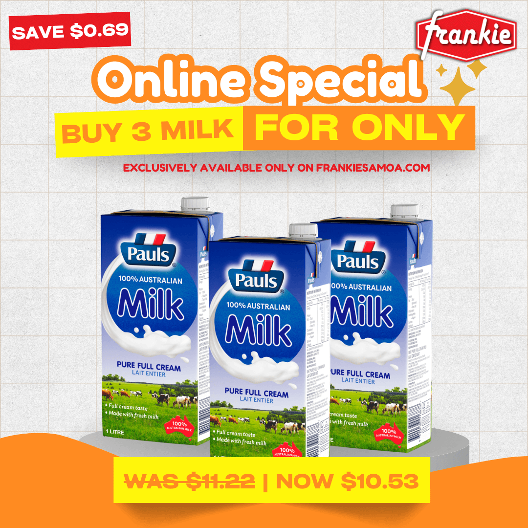 Pauls Pure Milk 1ltr x 3pcs