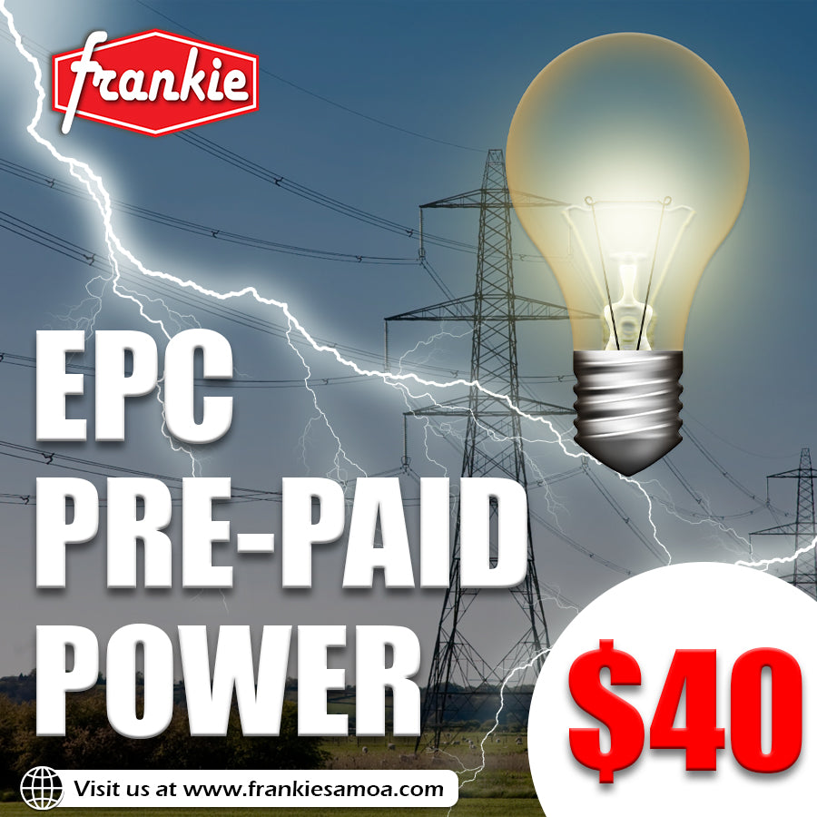 EPC Prepaid Power - $40 Tala