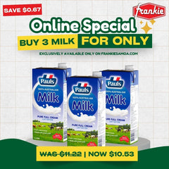 Pauls Pure Milk 1ltr x 3pcs