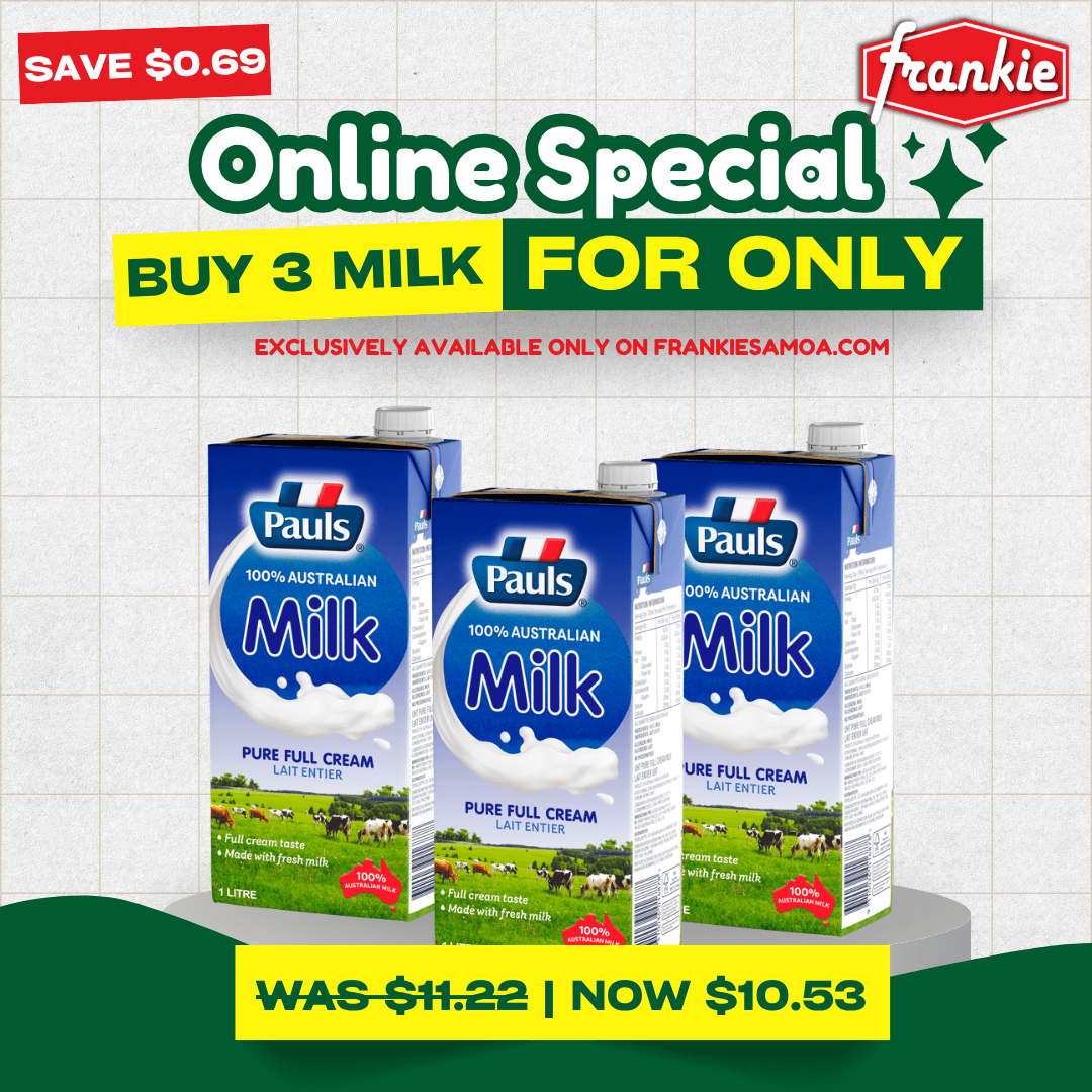Pauls Pure Milk 1ltr x 3pcs
