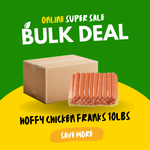 Hoffy Chicken Franks 10lbs/4.54kg