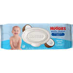 Huggies Baby Wipes Coconut Oil, 80 Pack - Frankie Supermarket