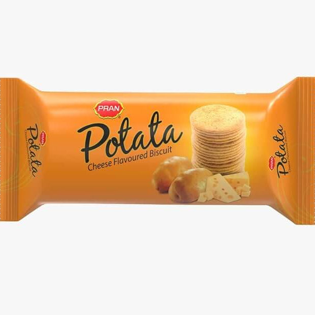 Pran Potata Cheese Flav Bisc 75g x 5pcs