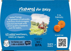 Gerber Baby Food Carrot 4oz