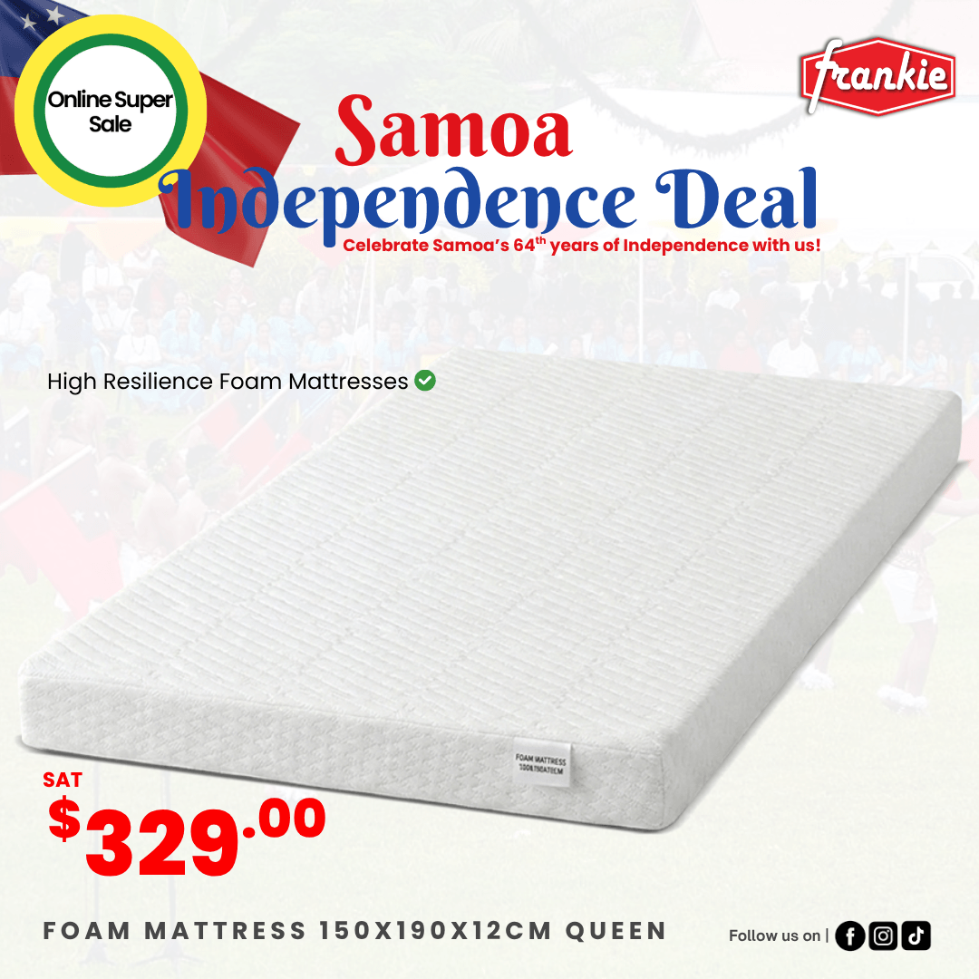 Foam Mattress Queen 150x190x12CM [Limited Stocks]