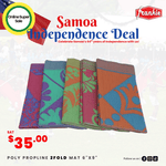 Poly Propline (Chinese Mat) 2Fold Mat 6"X9" - Frankie Supermarket