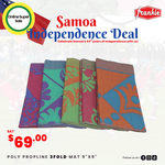 Poly Propline (Chinese Mat) 3Fold Mat 9"X9" - Frankie Supermarket