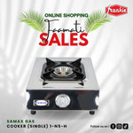 Samax Gas Cooker (Single) 1-N5-H - Frankie Supermarket