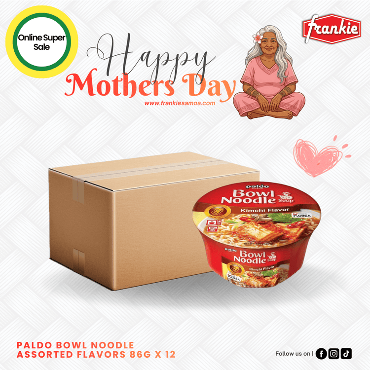 Paldo Bowl Noodle 86g x 12