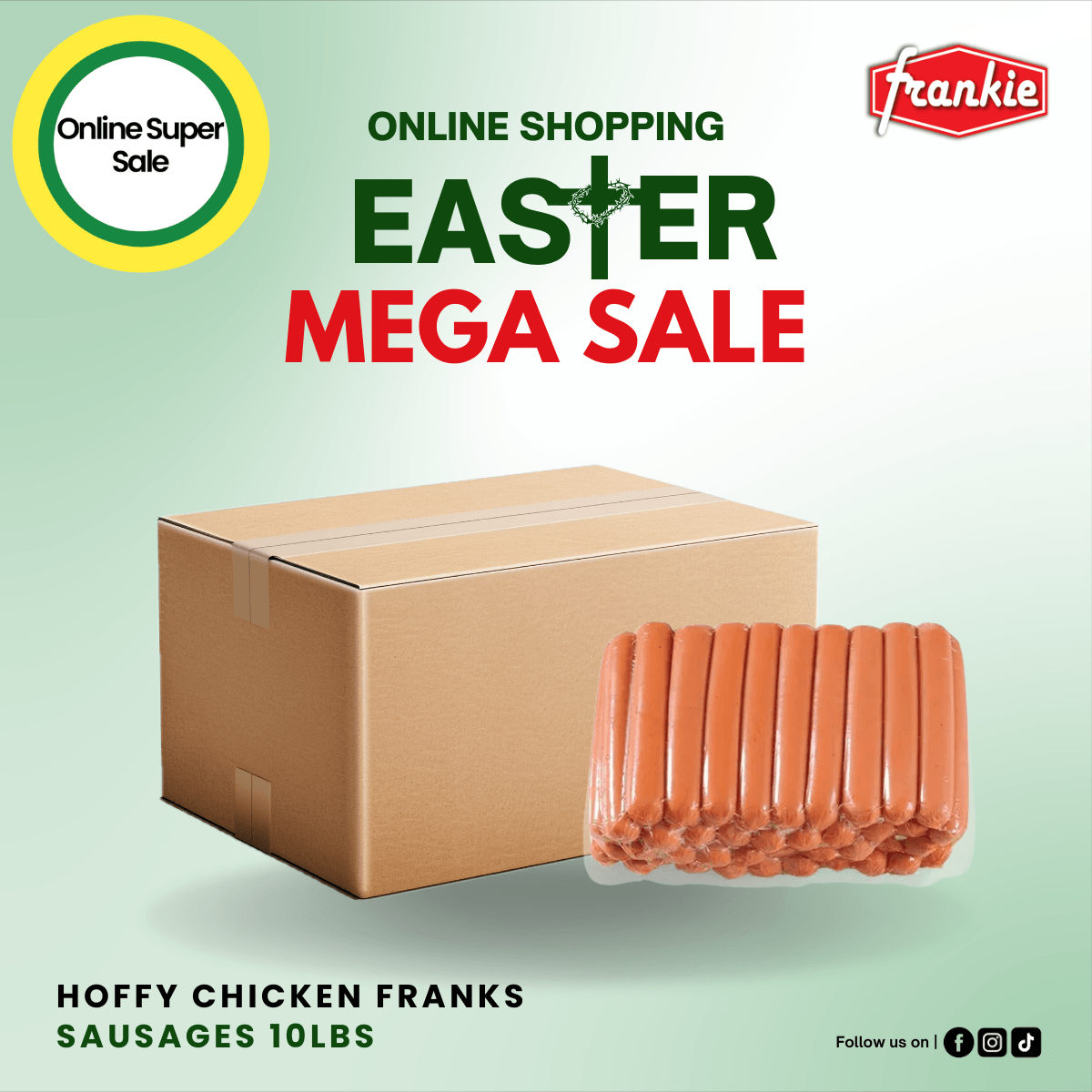 Hoffy Chicken Franks 10lbs/4.54kg