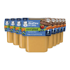 Gerber Vegetable Beef 2PX4oz 8oz