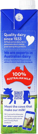 Pauls Pure Milk 1ltr x 12
