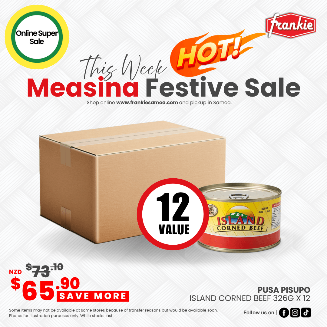 Island Corned Beef 326g x 12