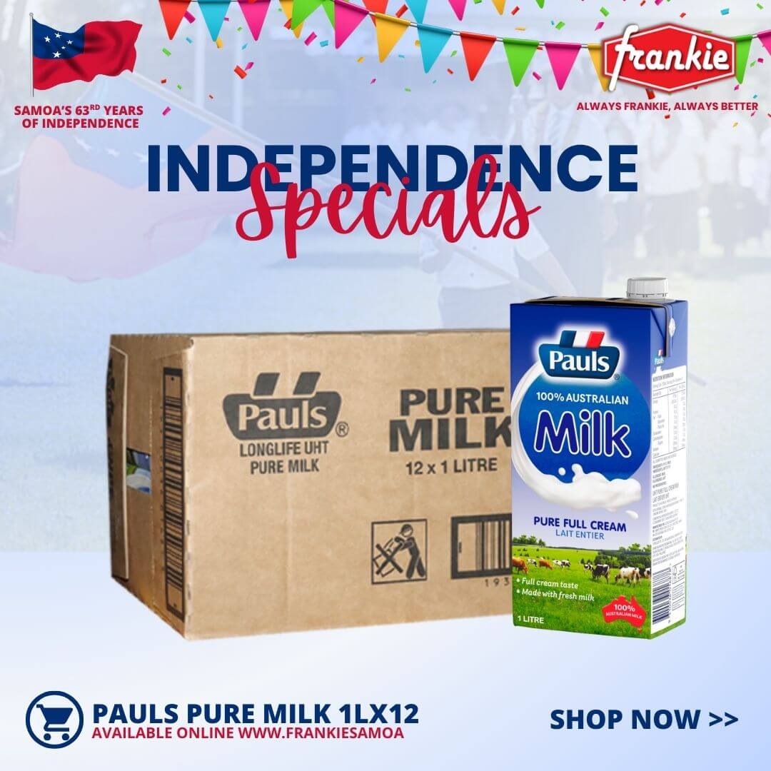 Pauls Pure Milk 1ltr x 12