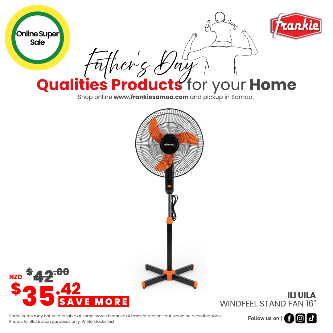 Windfeel Stand Fan 16"[Limited Stocks] - Frankie Supermarket