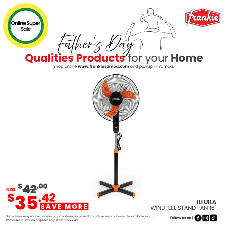 Windfeel Stand Fan 16"[Limited Stocks]