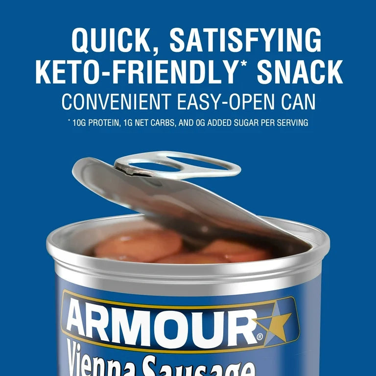 Armour Vienna Sausa/Chickn 4.6oz x 24 - Frankie Supermarket