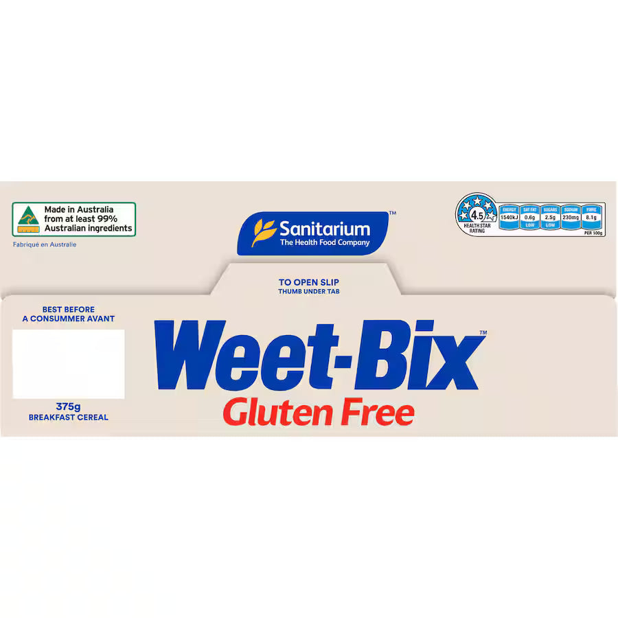 Sanitarium Weet Bix Gluten Free 375g