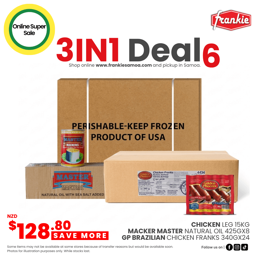 3IN1 Deal 06 - Pusamoa 15kg + Pusa Apa Elegi 425g x 8 + Pusa Sosisi 340g x 24