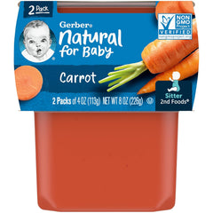 Gerber Baby Food Carrot 4oz