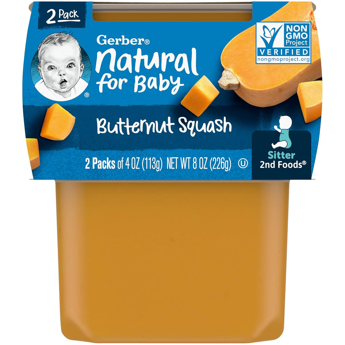 Gerber Baby Food Butternut Squash 4oz