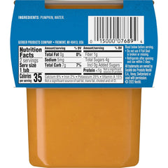 Gerber Baby Food Pumpkin 4oz