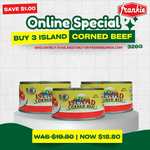 Island Corned Beef 326g x 3pcs