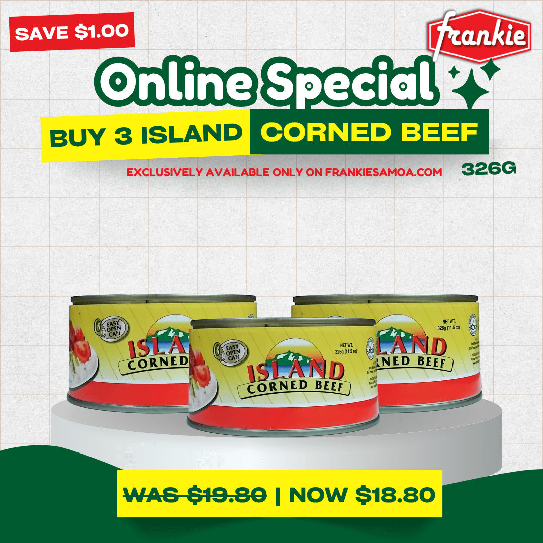 Island Corned Beef 326g x 3pcs