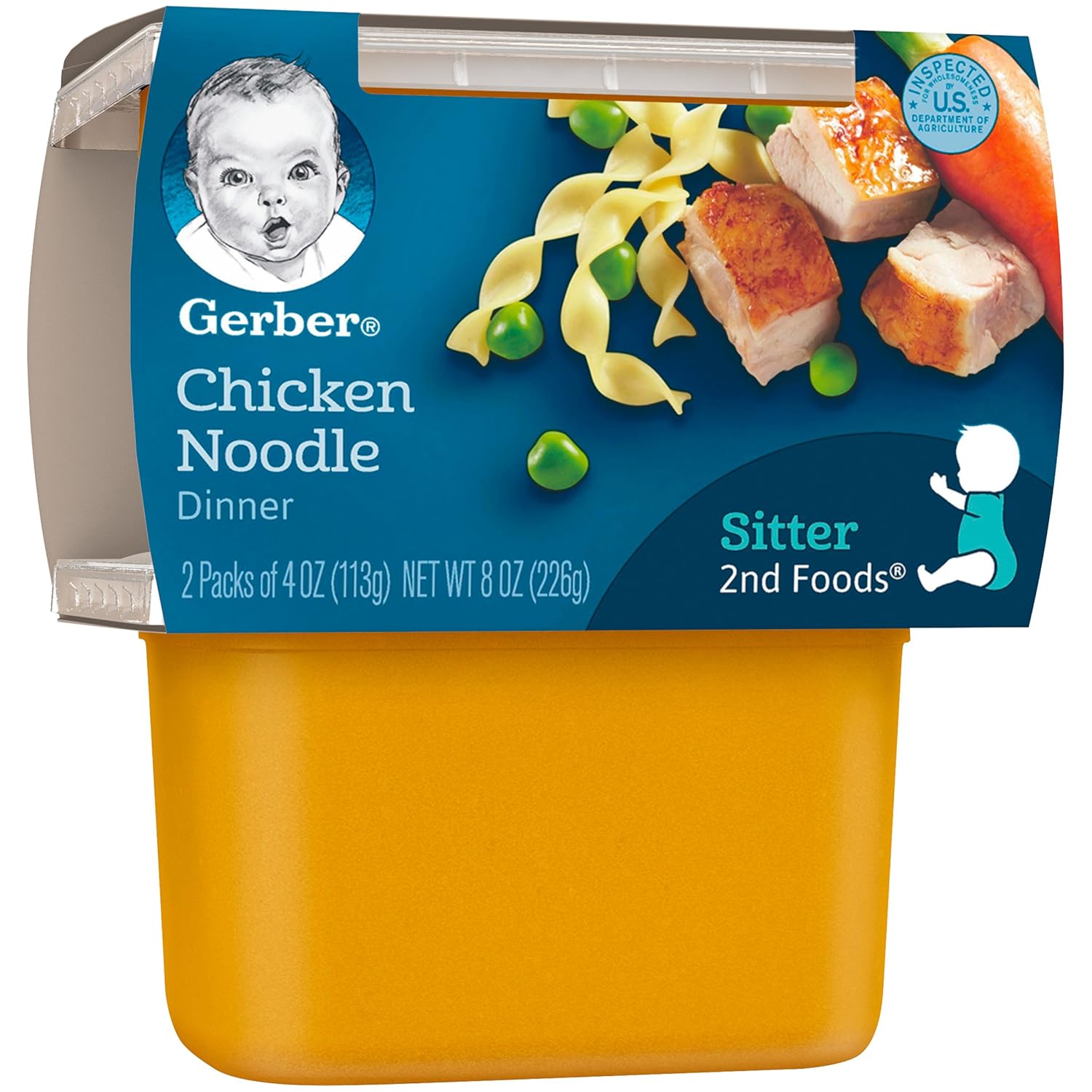 Gerber 2nd Chicken Noodles 4oz