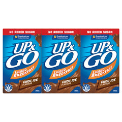 Sanitarium UP&GO Choc Ice No Sugar 250ml x 3pcs