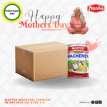 Master Premium Mackerel N/Oil 425g x 8 - Frankie Supermarket