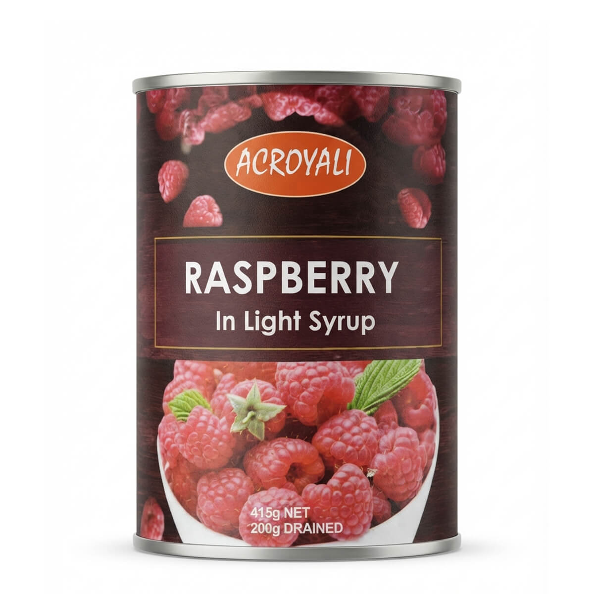 Acroyali Rasberry In Syrup 415g