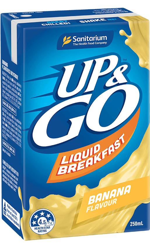 UP&GO Banana Flavor Drink 250mls