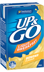 UP&GO Banana Flavor Drink 250mls