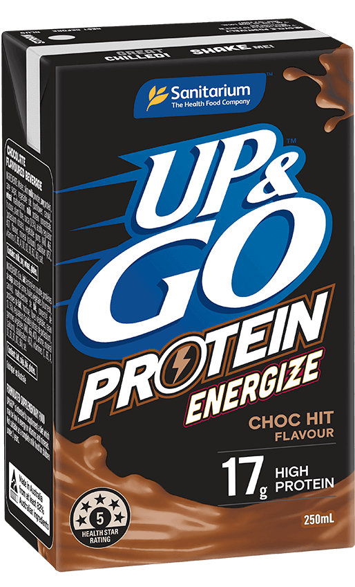 Up&Go Pro/Energize Choc Hit 250mls