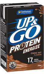 Up&Go Pro/Energize Choc Hit 250mls