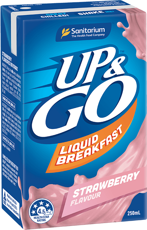 UP&GO Strawberry Flavor Drink 250mls