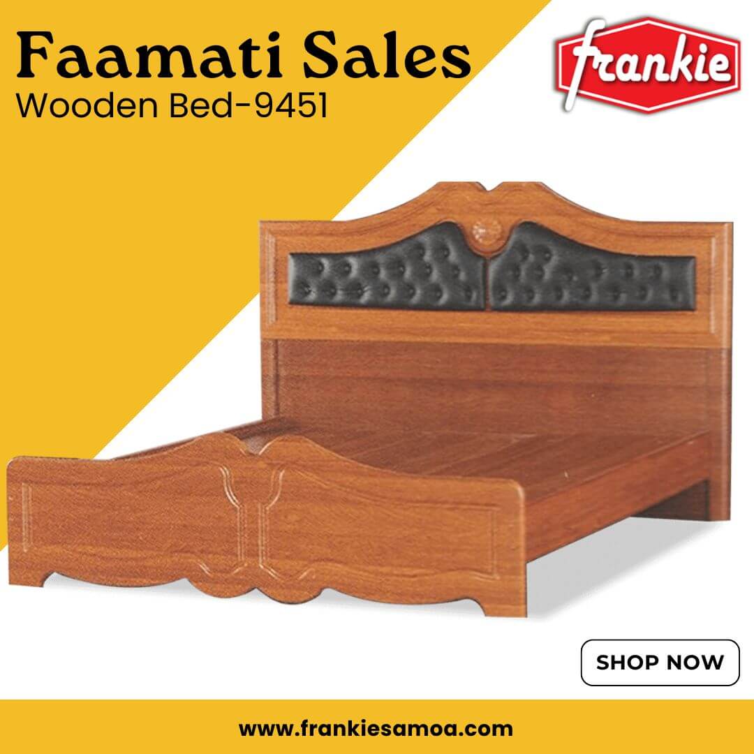 Wooden Bed 9451-18B