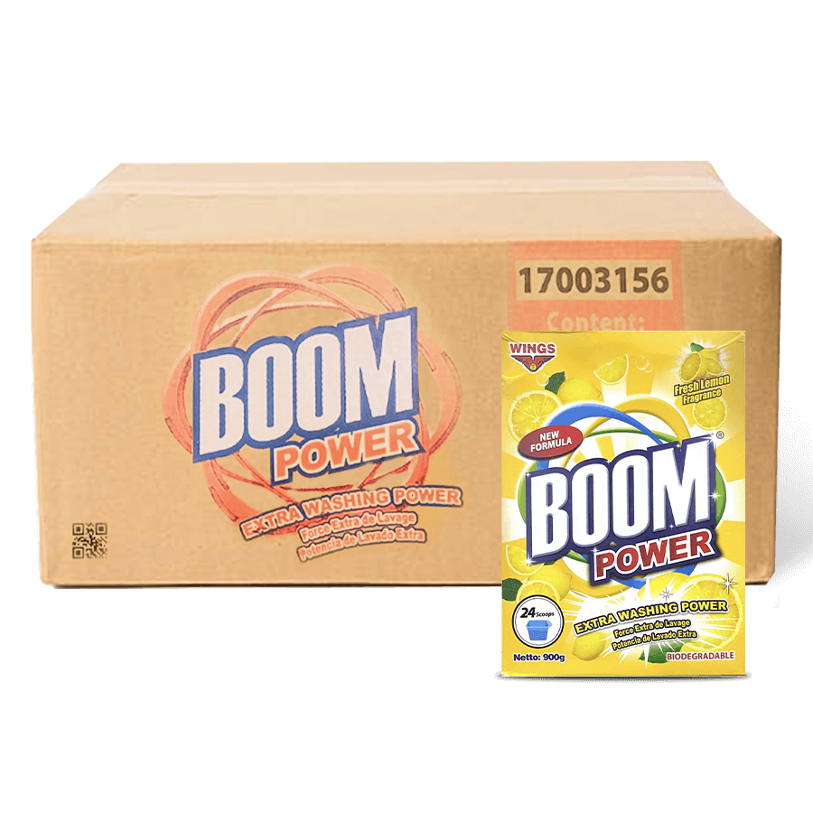 Boom Powder Floral & Lemon 900g x 15
