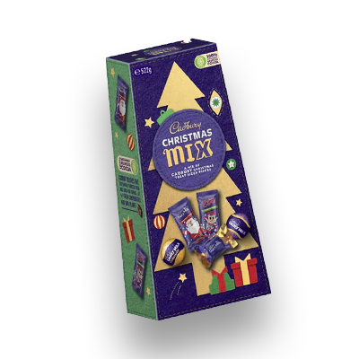 Cadbury Xmas Tree Gift Box 522g