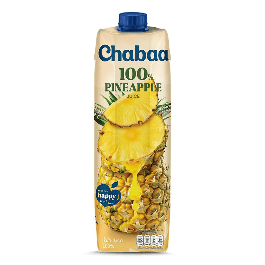 CHABAA Juice 100% 1Litre [Assorted Flavors] - Frankie Supermarket