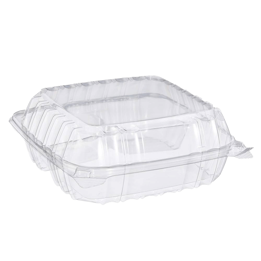 Clear Disposable 3Comp 8"