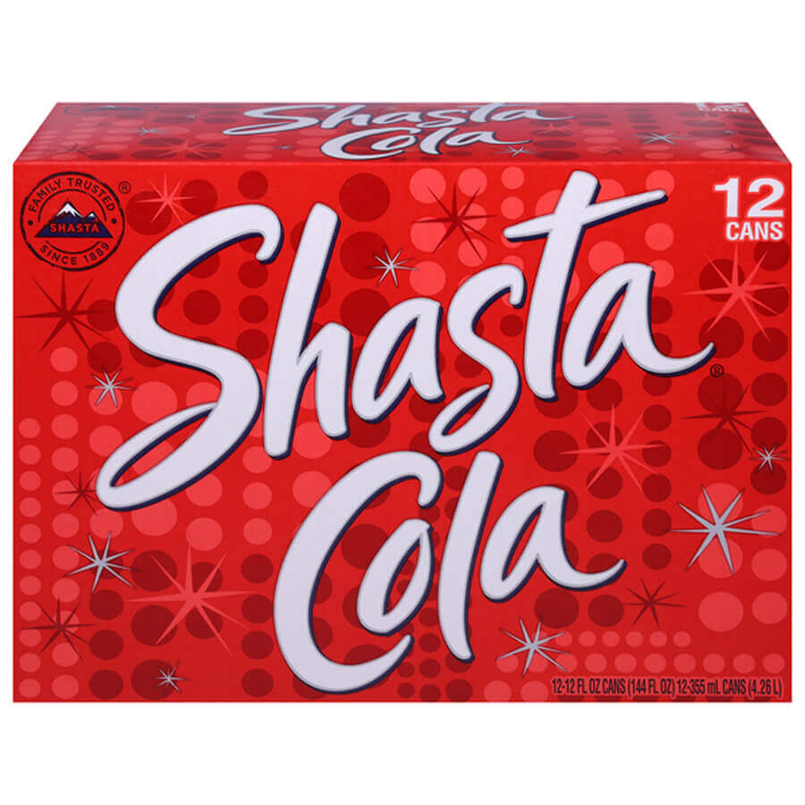 Shasta Can Drink 12Oz x 24 | Bulk