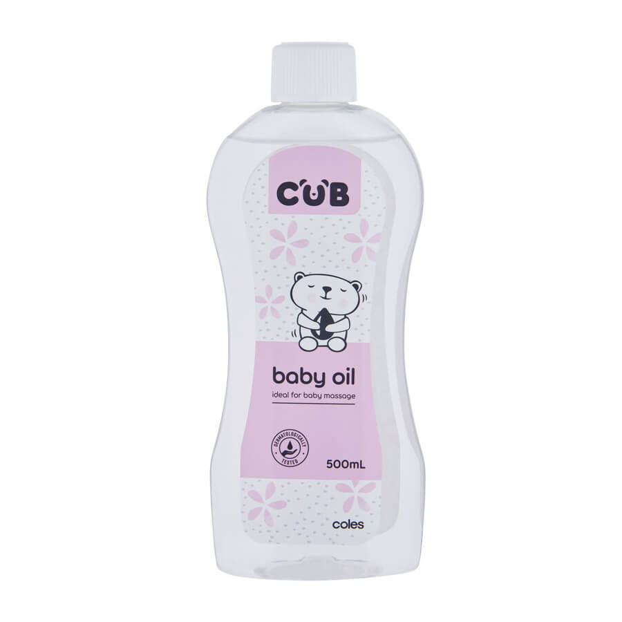 Coles Cub Baby Oil 500mls